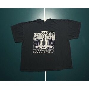 Los Angeles Kings 2012 NHL Stanley Cup Champions T-Shirt Size 2XL Double Sided